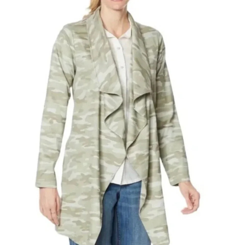 Skinnygirl Women's Small Camo Cardigan NEW